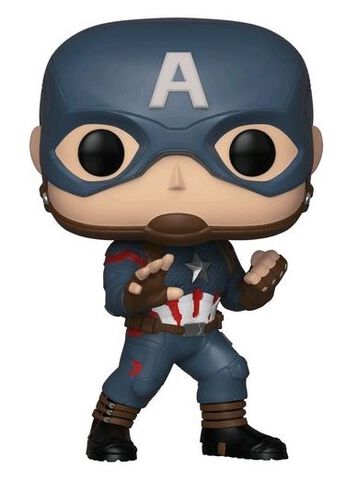 Figurine Funko Pop! N°450 - Avengers : Endgame - Captain America